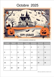 Calendrier Mensuel téléchargé le 09/10/2025 à 18:43:34