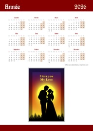 Calendrier Annuel t&eacute;l&eacute;charg&eacute; le 08/02/2026 &agrave; 01:01:02