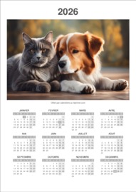 Calendrier Annuel t&eacute;l&eacute;charg&eacute; le 17/06/2026 &agrave; 11:56:16