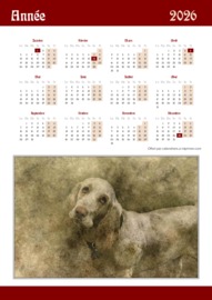 Calendrier Annuel t&eacute;l&eacute;charg&eacute; le 03/08/2026 &agrave; 13:58:29